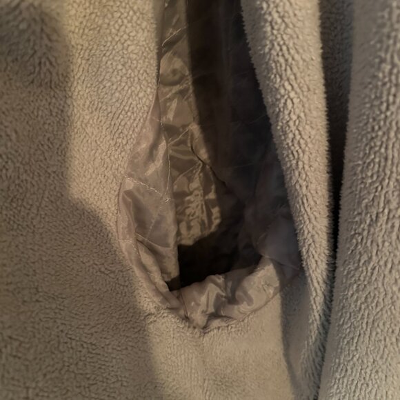 Vintage Levi's Sherpa Lined Shirt Jacket 3XL Men's Olive - Picture 7 of 7